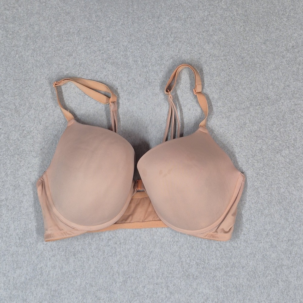 Victoria's Secret PINK Women Bra 38D Beige Wear Everywhere Push Up READ